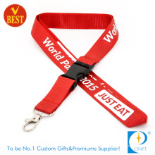 Fashion Nylon Promotion Lanyard for Staff (JN450)